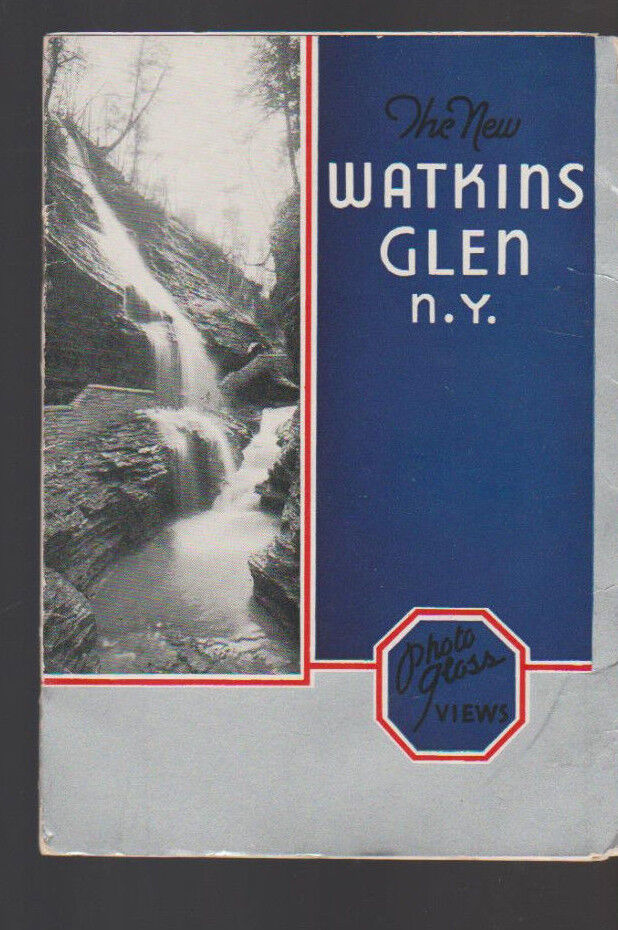 The New Watkins Glen NY Postcard Views Folder 1930s