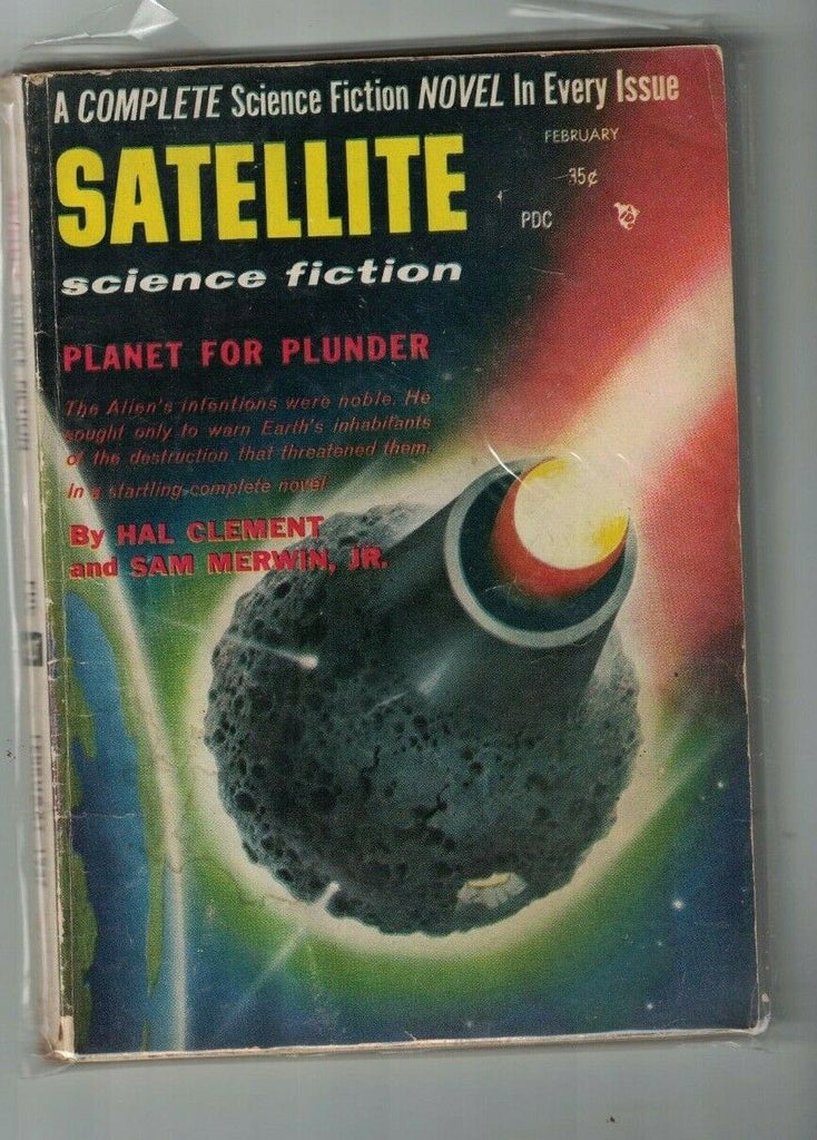 Satellite Science Fiction #3 February 1957 Arthur C Clarke Damon Knight