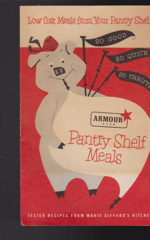 Armour Star Pantry Shelf Meats August 1952 Brochure