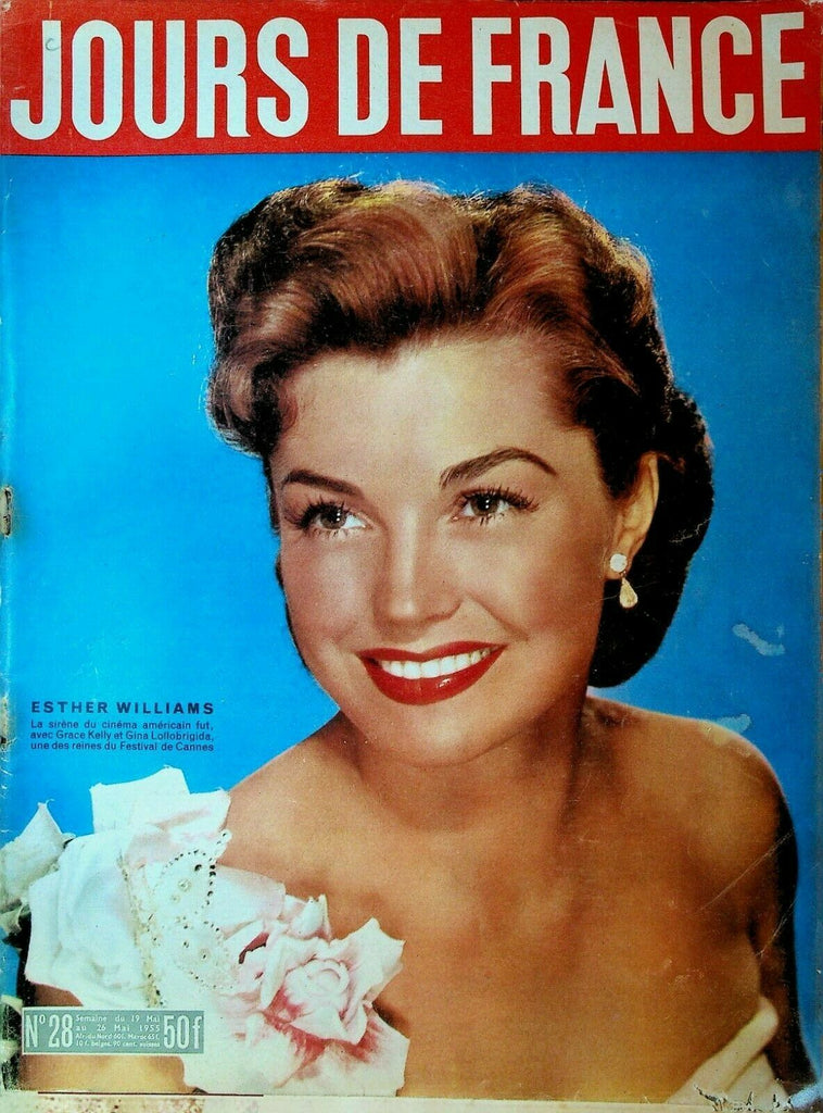 Jours de France May 19 1955 Esther Williams Orson Welles Betsy Blair