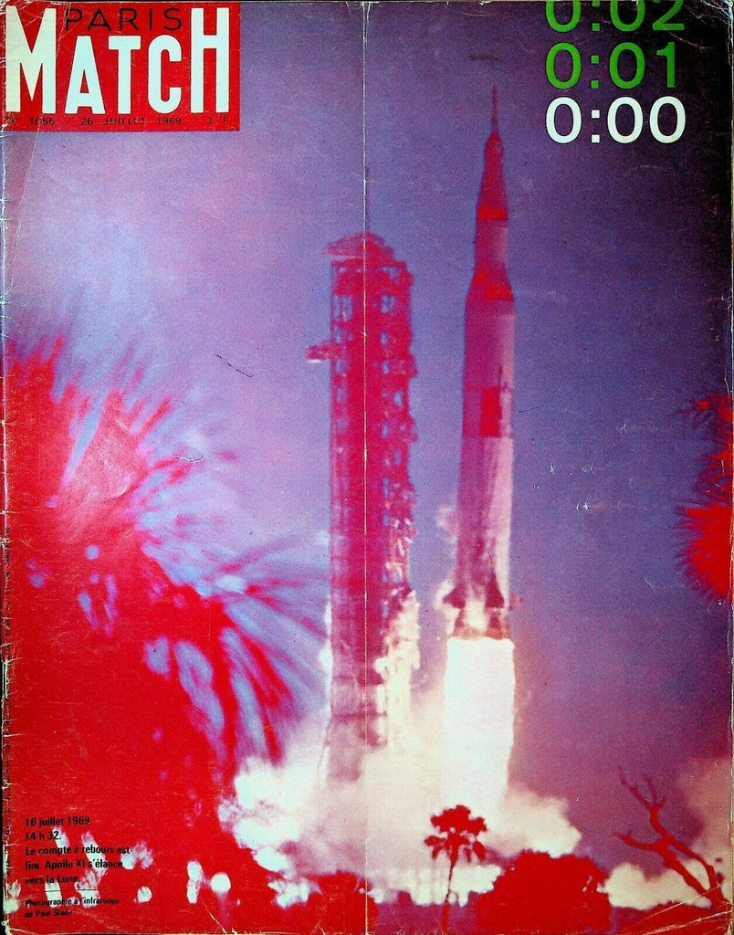 Paris Match July 26 1969 Salvador Dali Barbra Streisand Cape Kennedy Rocket