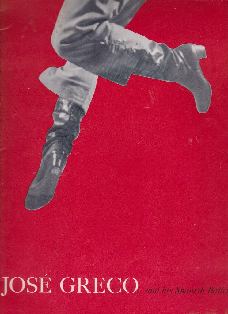 Jose Greco and his Spanish Ballet Program 1960s