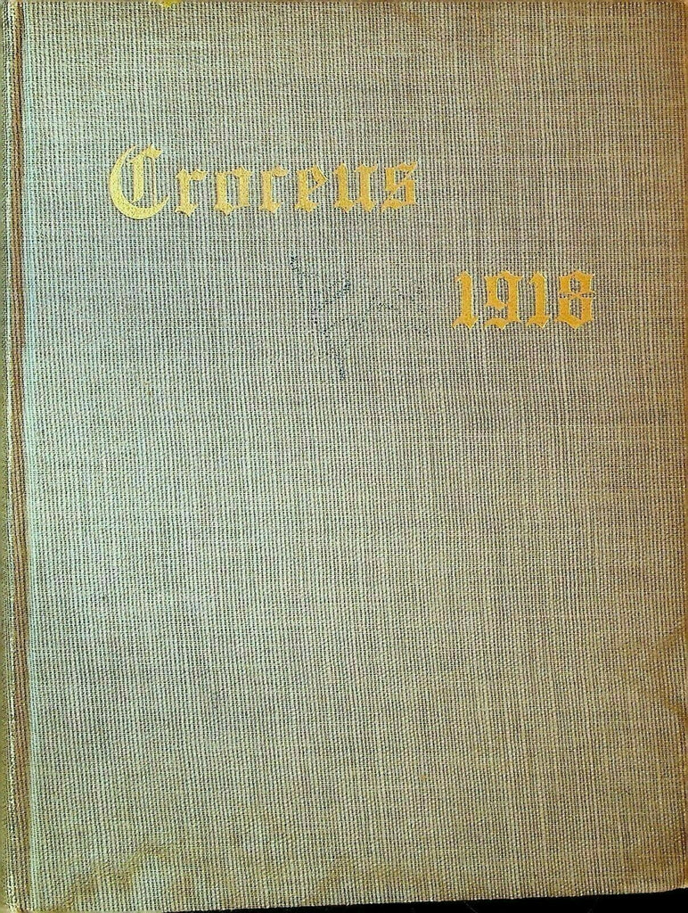 University of Rochester 1918 Yearbook Croceus New York U of R Women