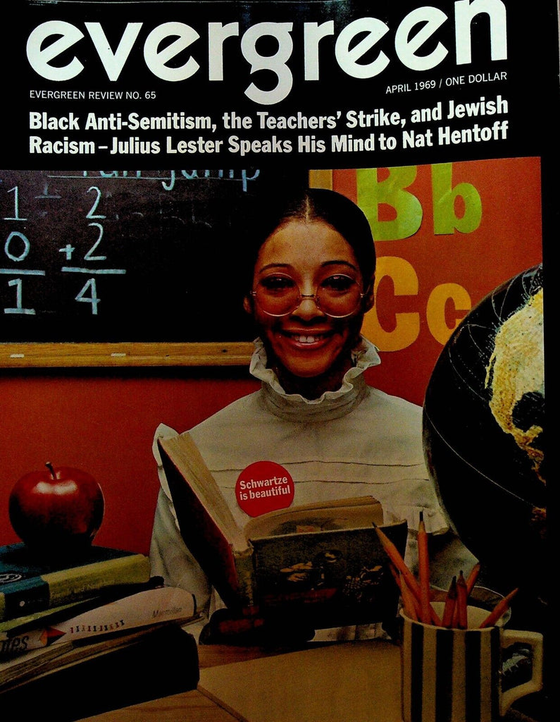 Evergreen Magazine 65 April 1969 Blacks & Jews Jacques Demy Nat Hentoff