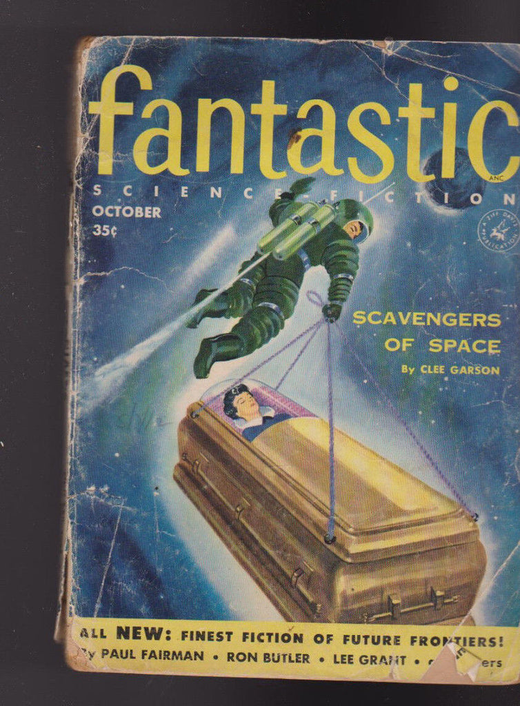 Fantastic Magazine October 1955 Clee Garson Ron Butler Lee Grant