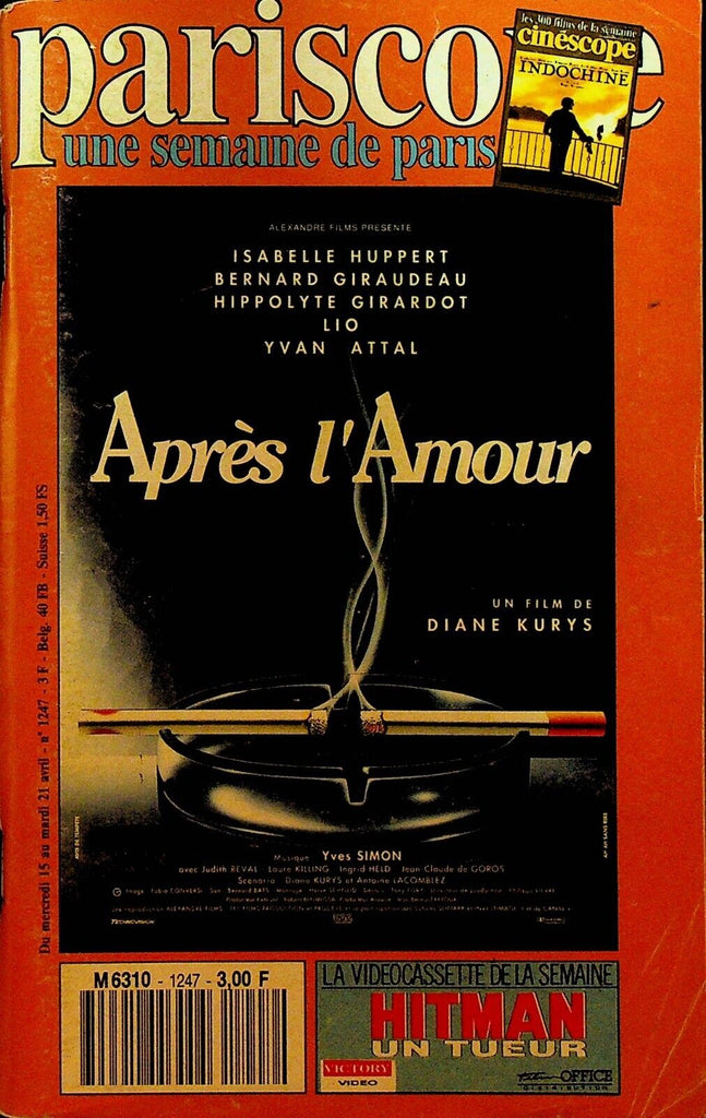 Parisco Une Semaine de Paris April 15 1992 Apres l'Amour France