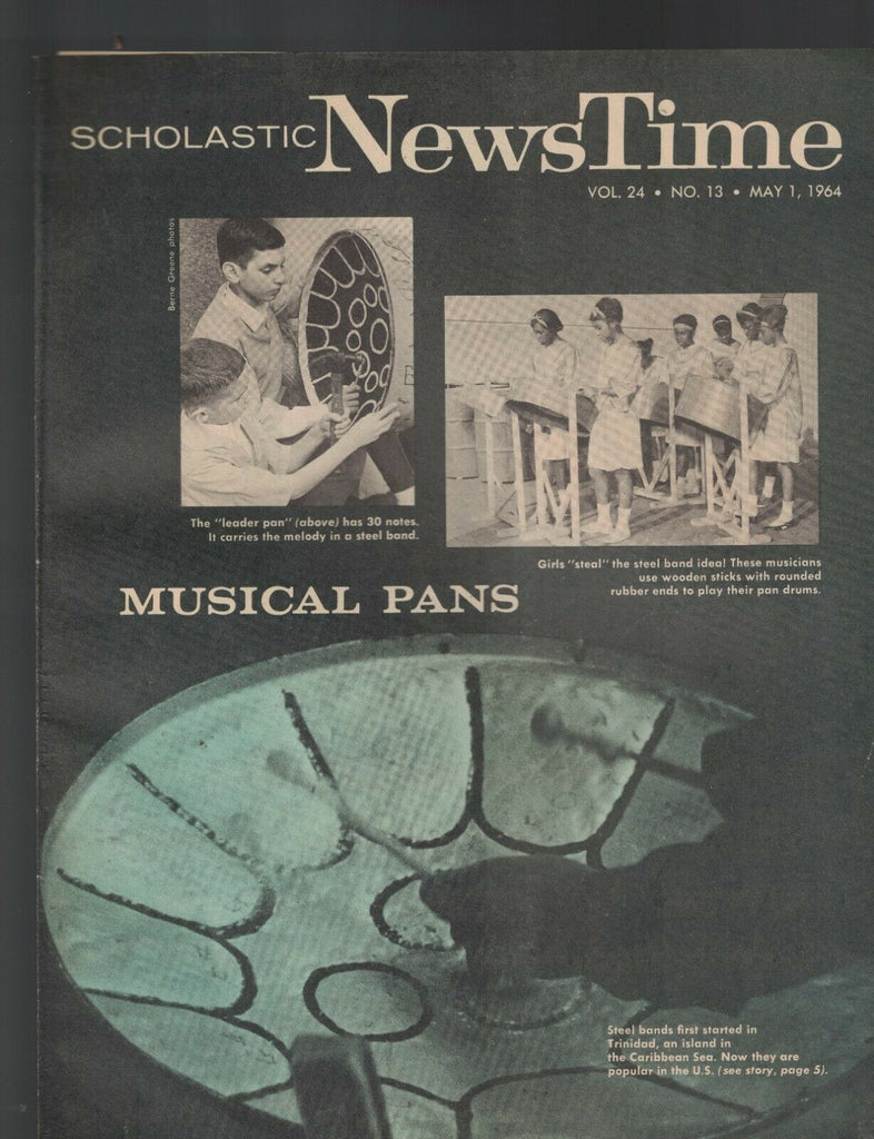 Scholastic NewsTime Magazine May 1 1964 Jane Goodall First Gemini Flight