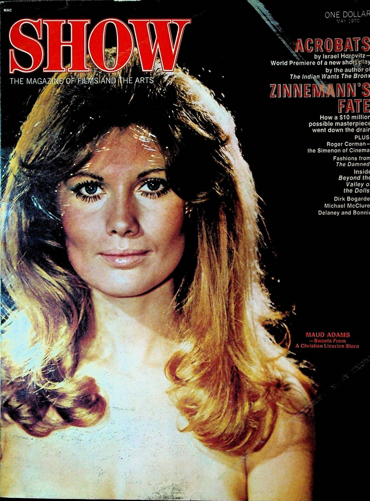 Show Magazine May 1970 Maud Adams Delaney & Bonney Roger Corman Michael McClure