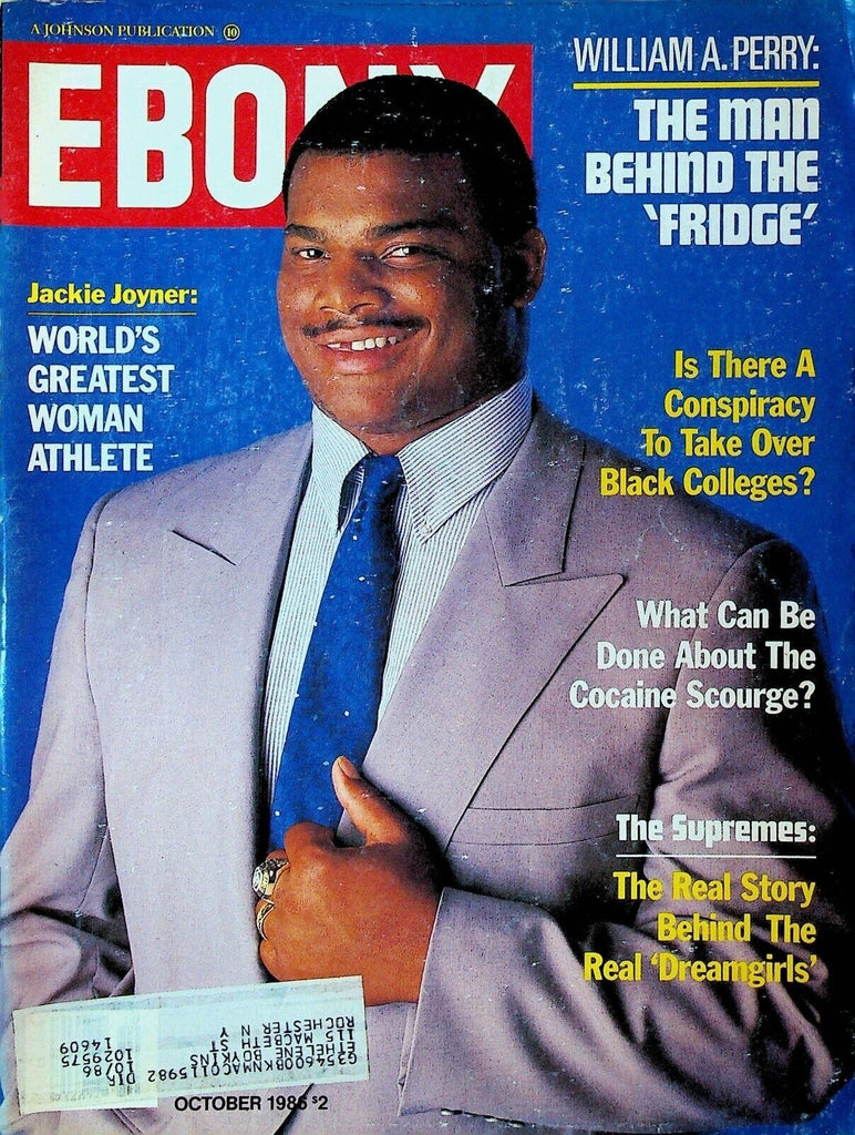 Essence Magazine October 1986 William Perry Jackie Joyner Kersee The Supremes