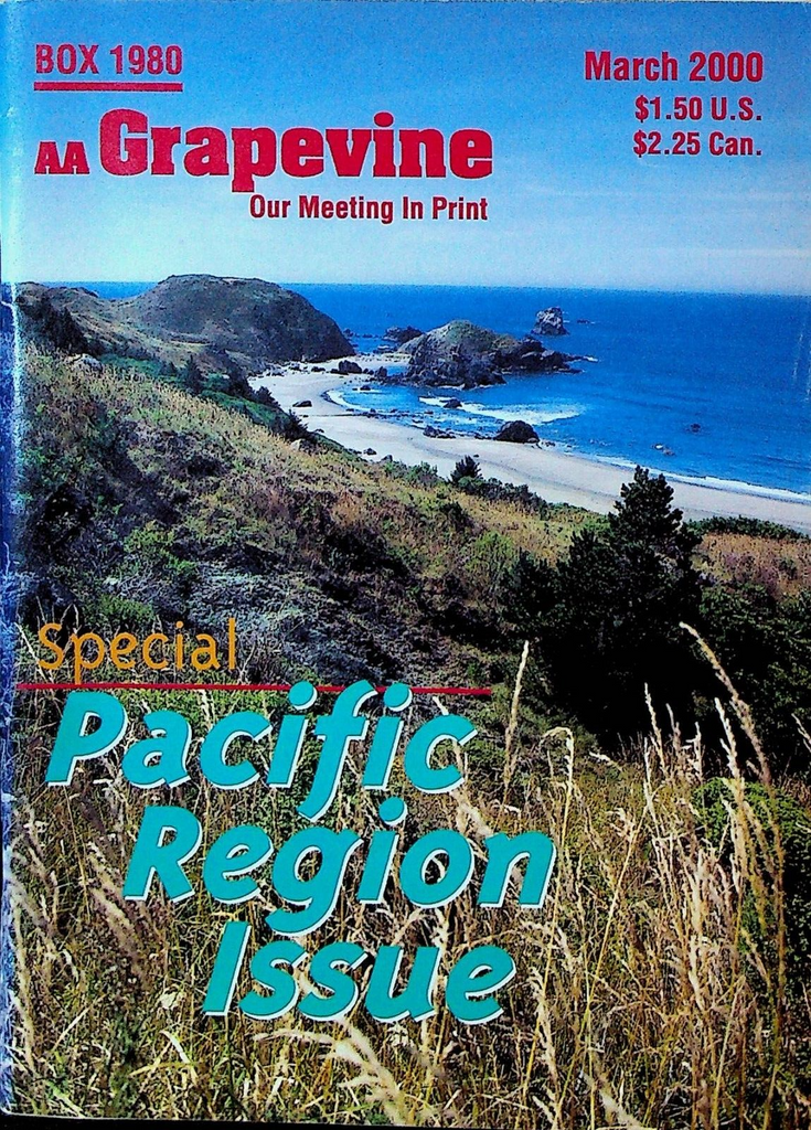 AA Grapevine Magazine March 2000 Alcoholics Anonymous