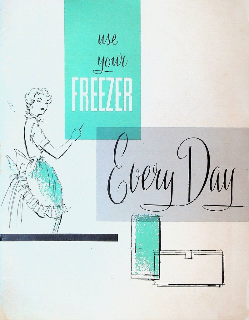 Dow Chemical Use Your Freezer Every Day 1959 Booklet-