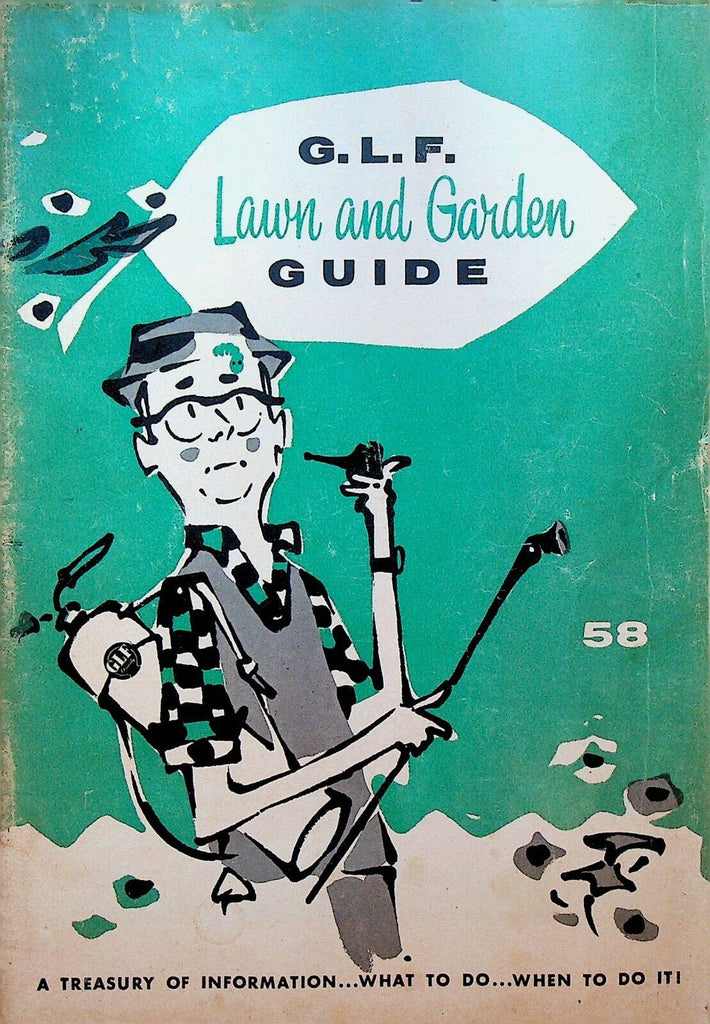GLF Lawn & Garden Guide 1958 Catalog Lawnmowers Sprayers Sprinklers Hoses