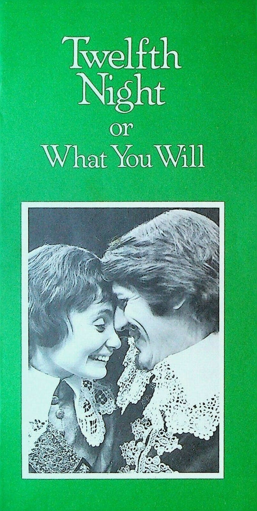 Twelfth Night or What You Will Stratford Festival Canada Program 1975