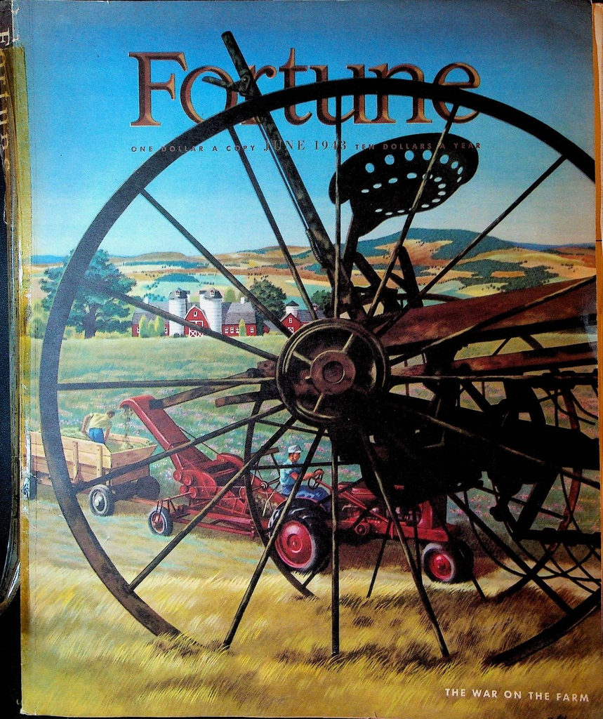 Fortune Magazine June 1943 WWII Yugoslavia Samuel Morse New Guinea