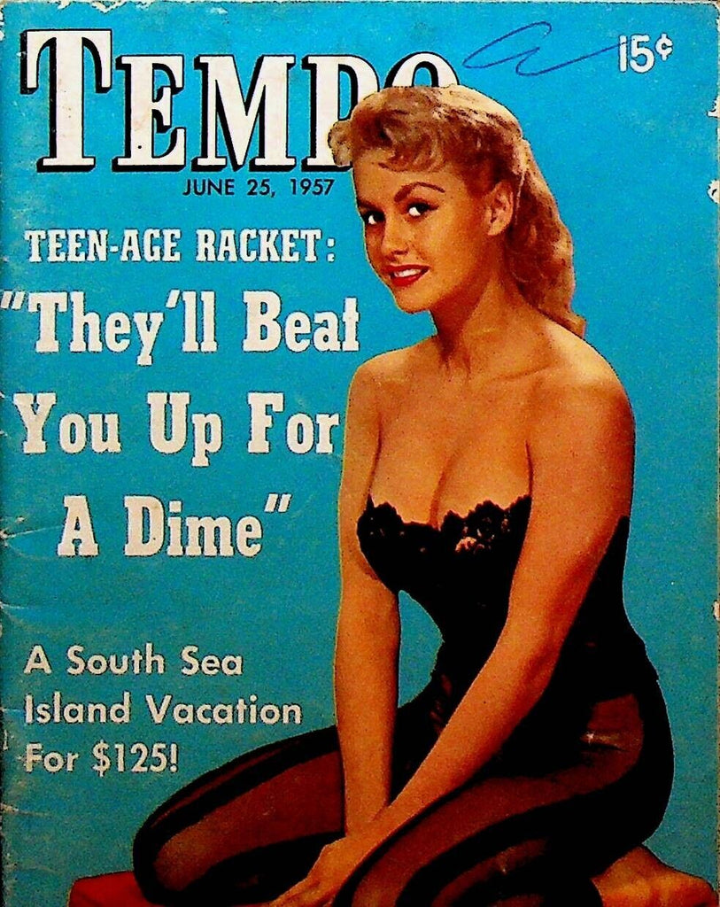 Tempo Magazine June 25 1957 Ella Fitzgerald Charlene James Diane Howe