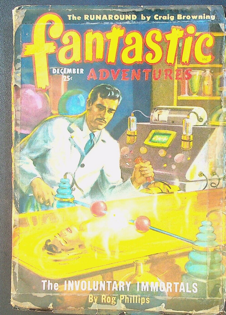 Fantastic Adventures Pulp December 1949 Rog Phillips Craig Browning