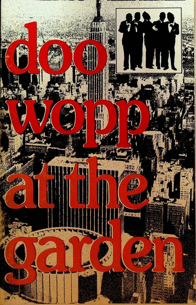 Doo Wopp at the Garden Vol V Program 1982 Drifters Fleetwoods Johnny Maestro