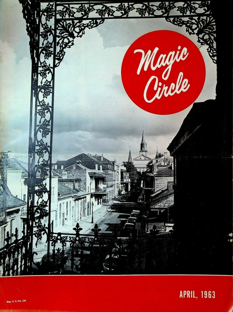 Magic Circle Magazine April 1963 Hagerstown In Perfect Dewayne Tiny Lund