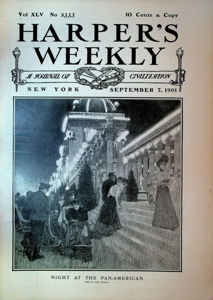Harper's Weekly September 7 1901 Pelota Pago Pago Siam Salvation Army