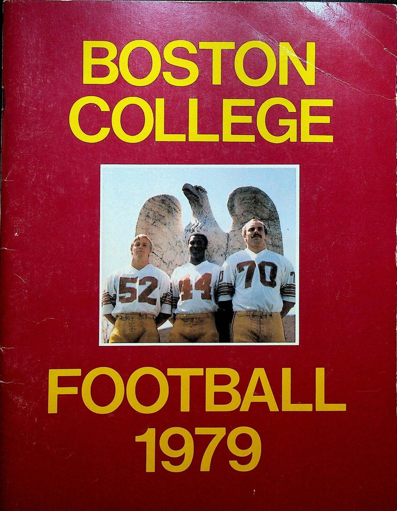 Boston College Eagles 1979 Football Yearbook NCAA College Football