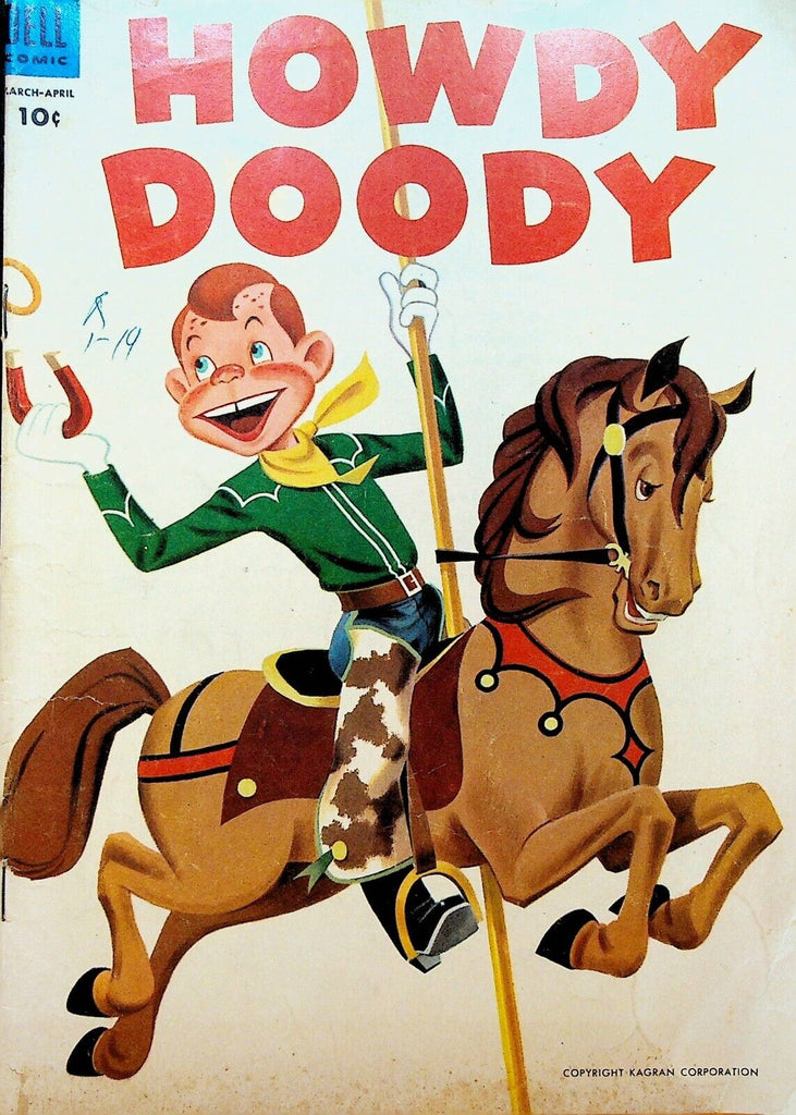 Howdy Doody 27 Dell Comics 1954 Carousel Horse
