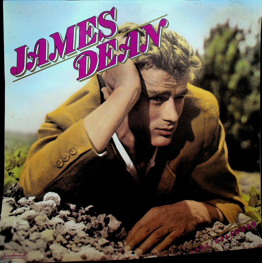 James Dean 1992 Calendar Landmark Iconic Movie Star