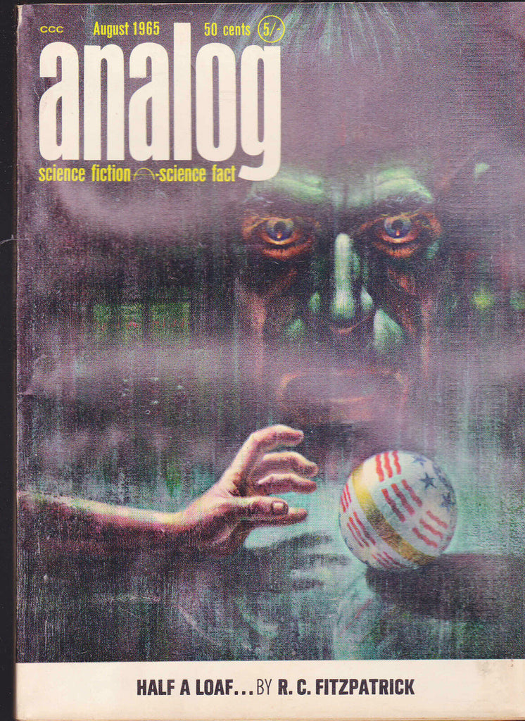 Analog Magazine RC Fitzpatrick Poul Anderson Christopher Anvil August 1965