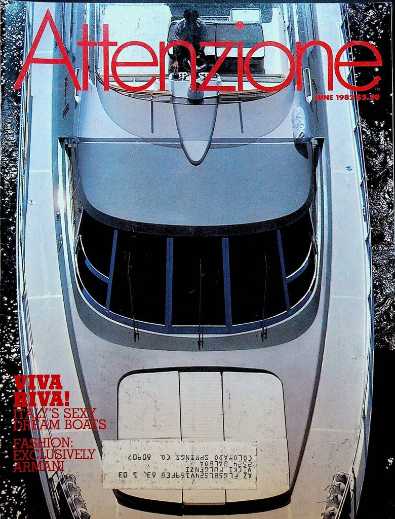 Attenzione Magazine June 1982 Dante Gabriel Rossetti Fashion