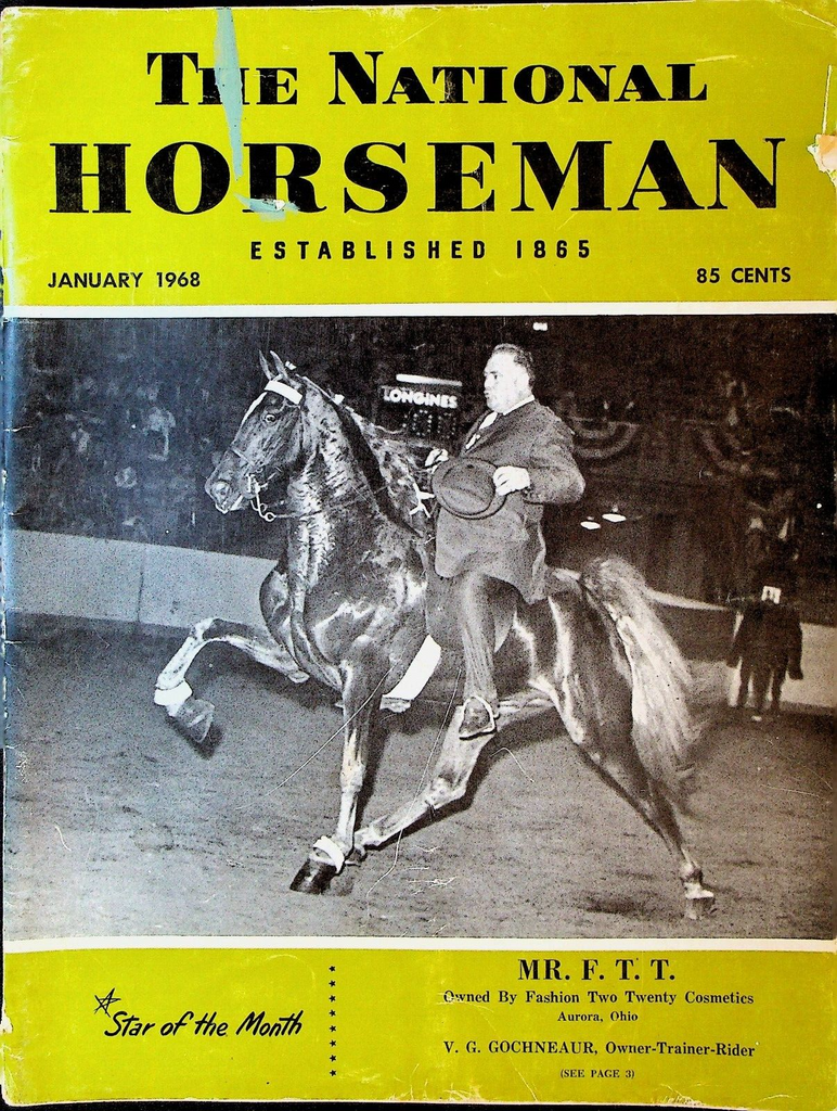 The National Horseman January 1968 Mr FTT Aurora Ohio