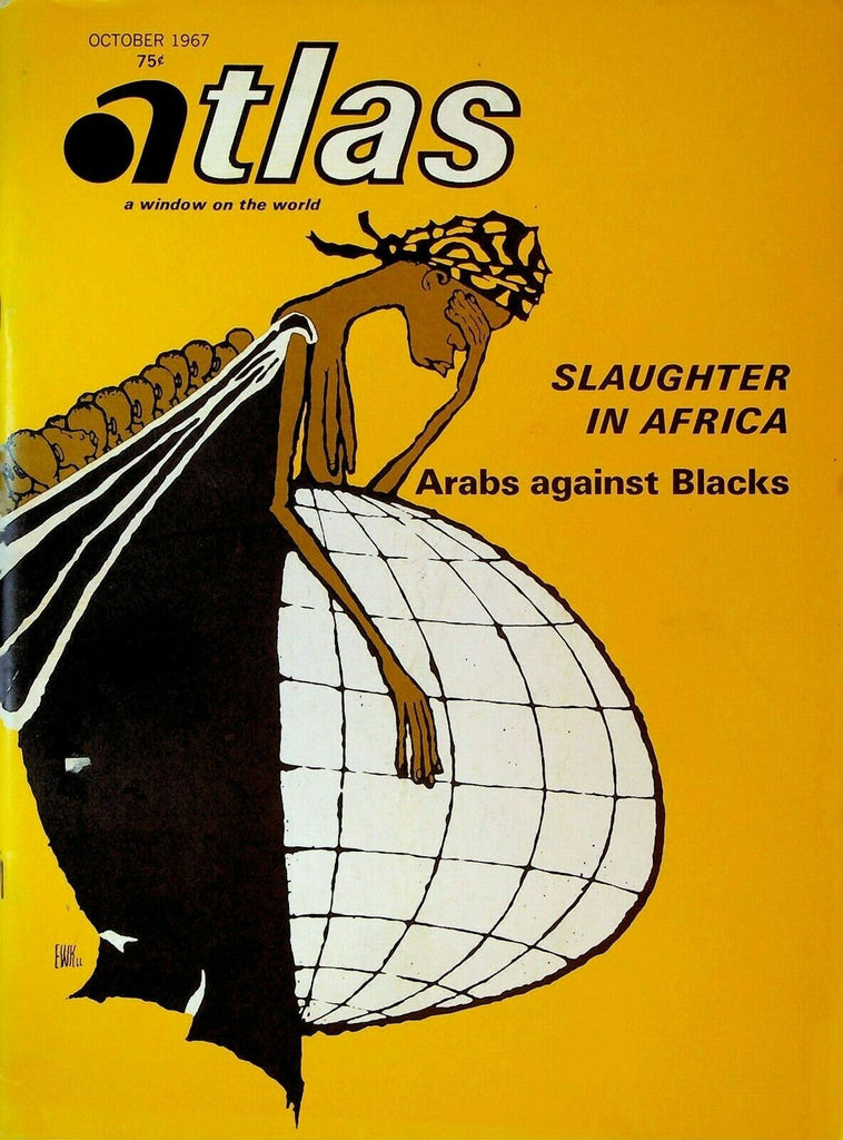 Atlas Magazine October 1967 Arab Africa Pierre Bourgault Mao Tse-Tung