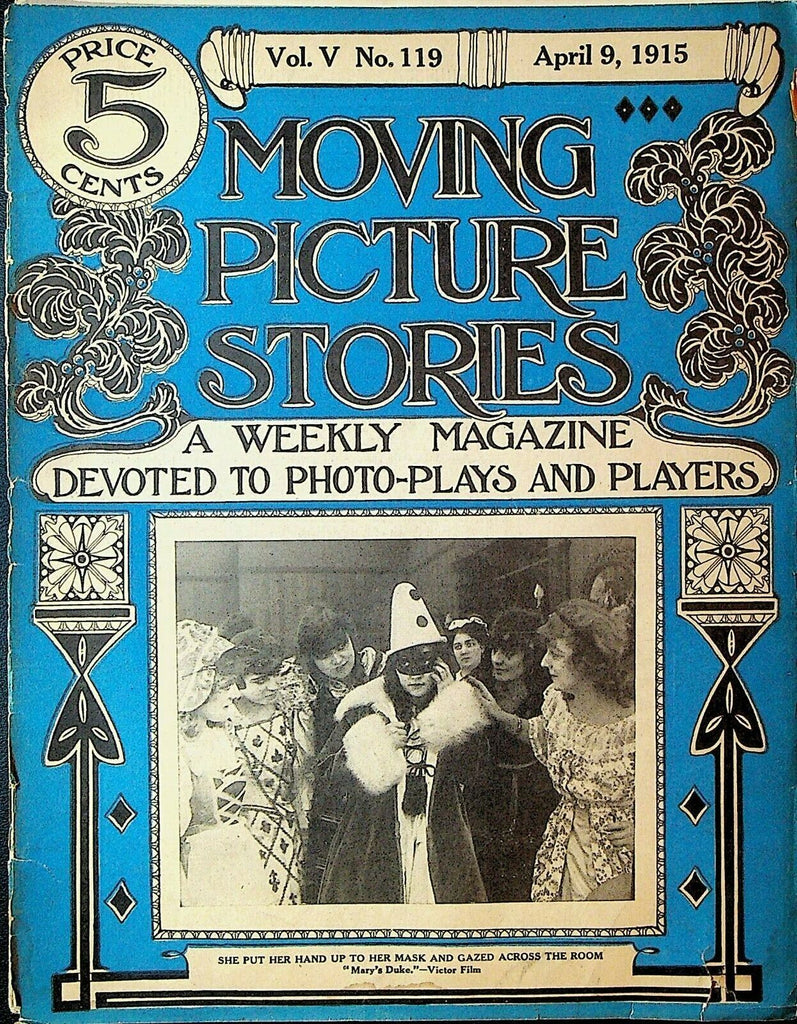 Moving Picture Stories Magazine April 9 1915 Mary's Duke Rose Elizabeth Tapley