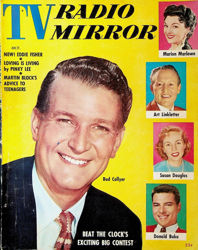 Radio TV Mirror October 1954 Lucille Ball Bud Collyer Marion Marlowe