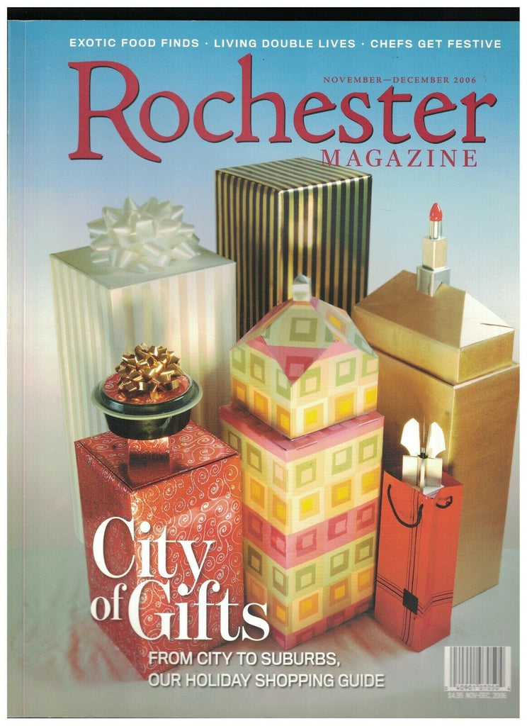 Rochester Magazine November 2006 Algernon Crapsey Bamba Birstro
