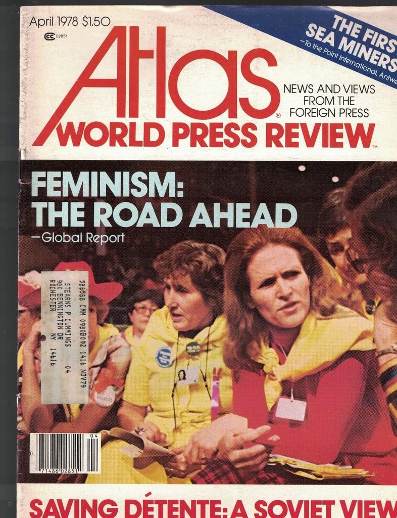 Atlas Magazine April 1978 Feminism- the Road Ahead Mining the Sea