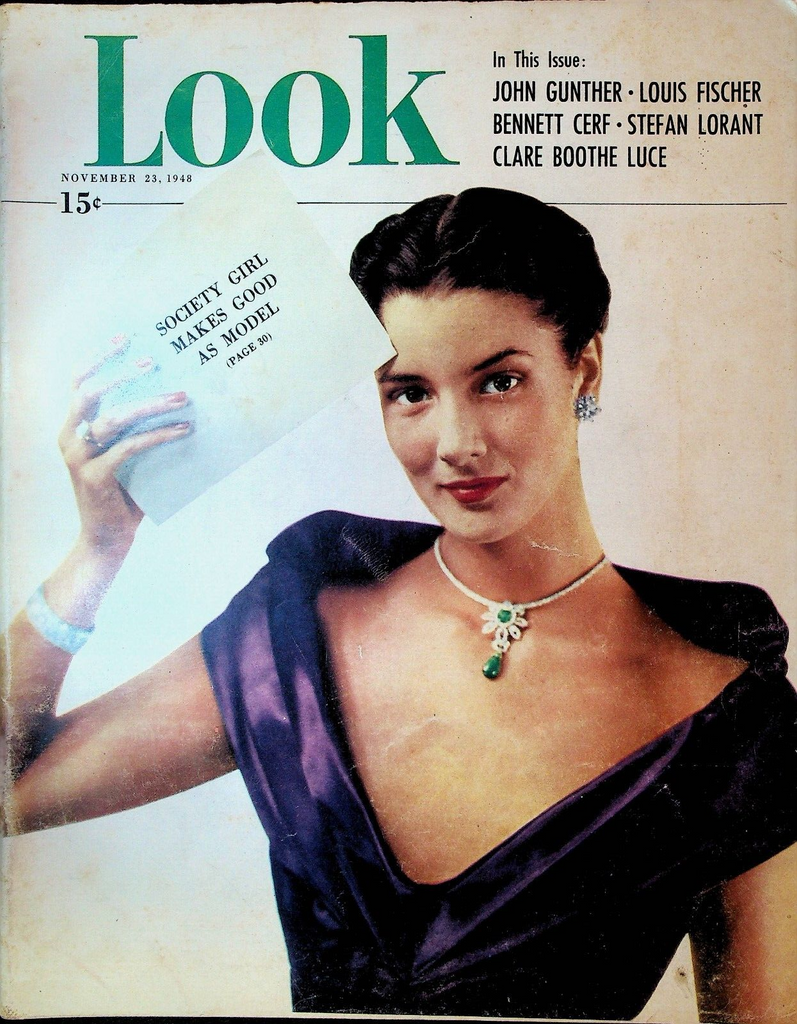 Look Magazine November 23 1948 Frankie Laine Grandma Moses Norman Van Brocklin