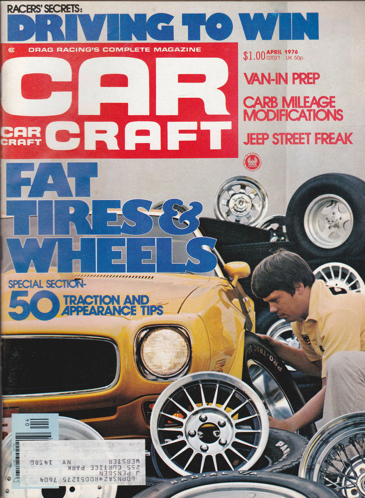 Car Craft Magazine Jump Street Freak Drag Racing April 1976  FREE US S/H