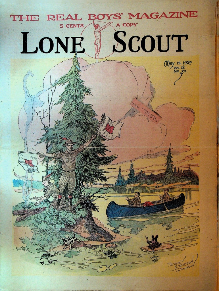 Lone Scout Magazine May 15 1920 Scouting Adirondacks Circus