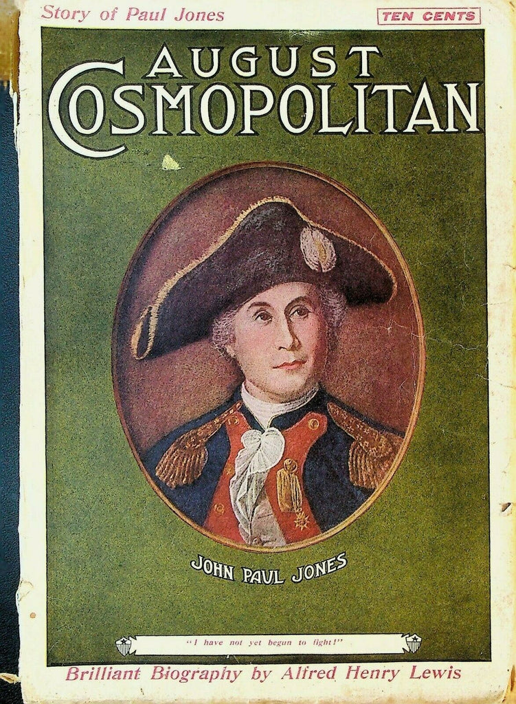 Cosmopolitan Magazine August 1905 John Paul Jones Climbing Aiguille de Grepon