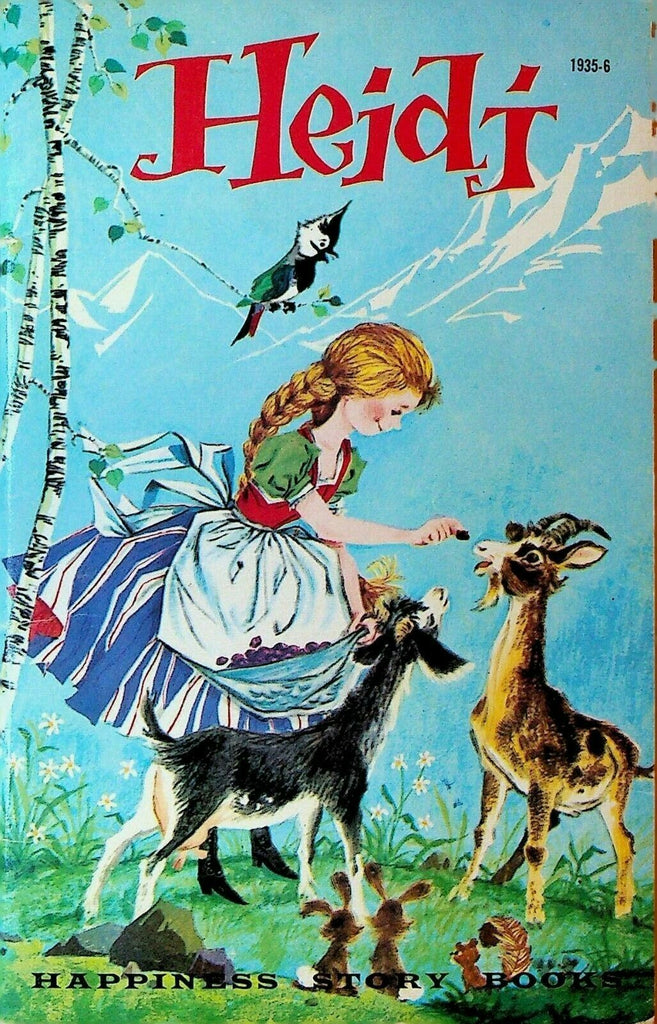 Heidi Happiness Story Book 1955 Adolph Treidler Johanna Spyri Ottenheimer
