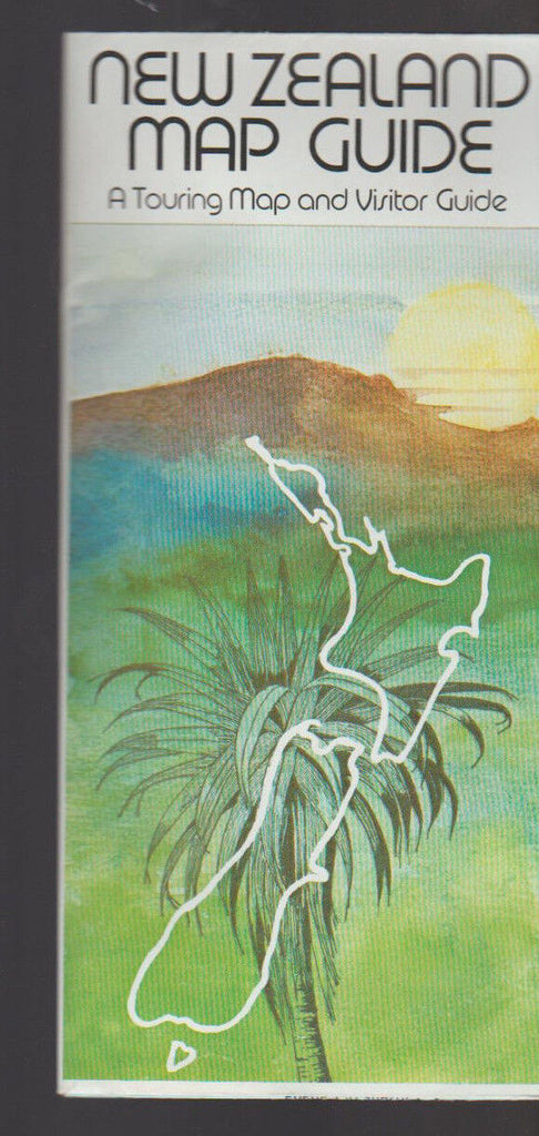 New Zealand Map Guide Touring Map & Visitor Guide 1978