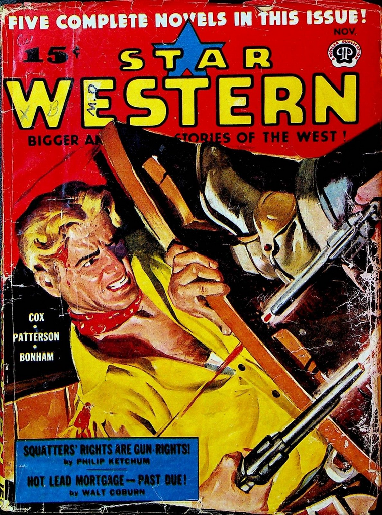 Star Western Pulp November 1944 Philip Ketchum Walt Coburn Frank Bonham