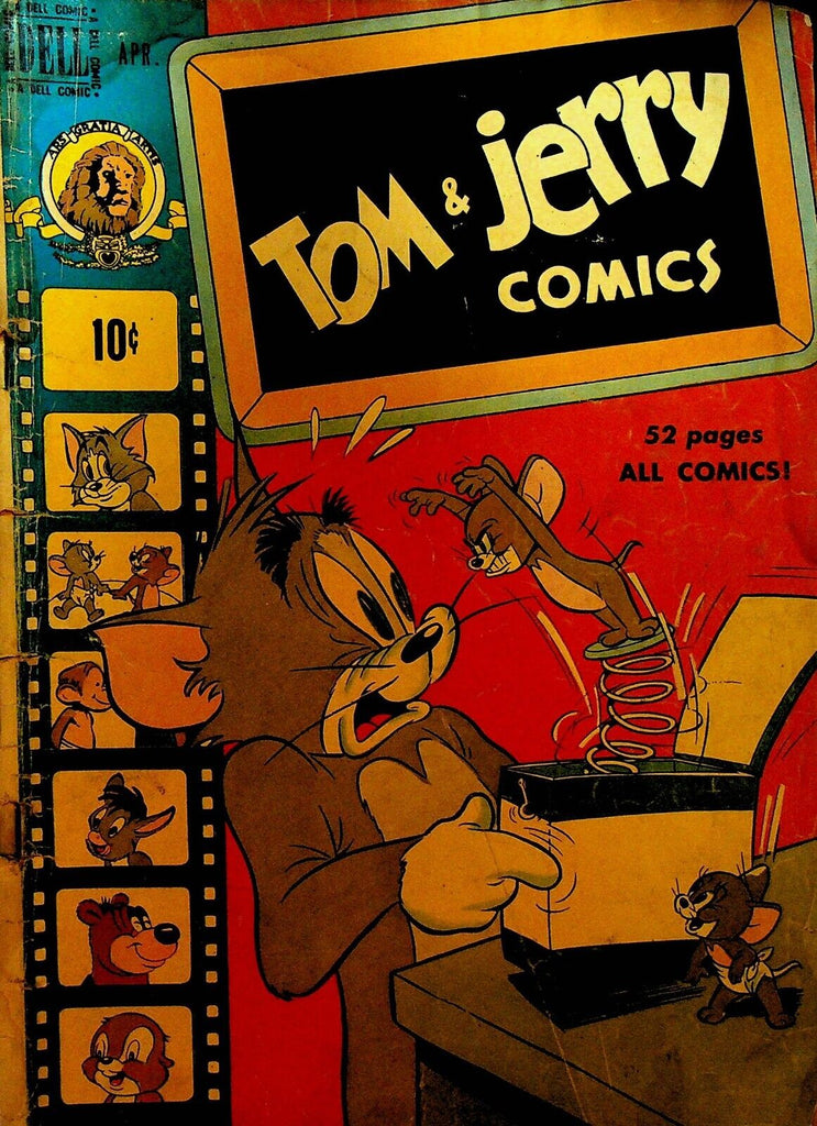 Tom & Jerry Comics 69 1950 Jack in the Box Dell comics