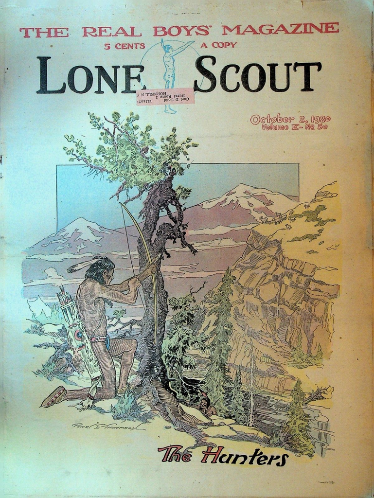 Lone Scout Magazine October 2 1920 Scouting Niagara Falls Lone Wolf