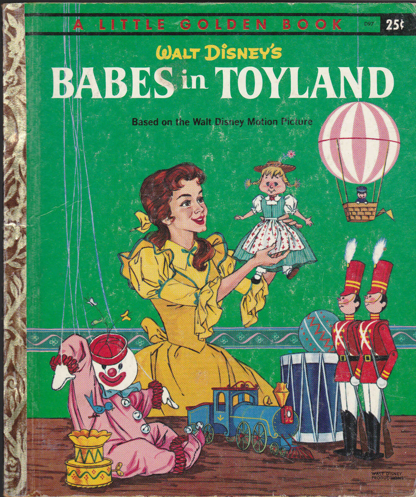 Walt Disney's Babes in Toyland Little Golden Book D97 (3rd print)