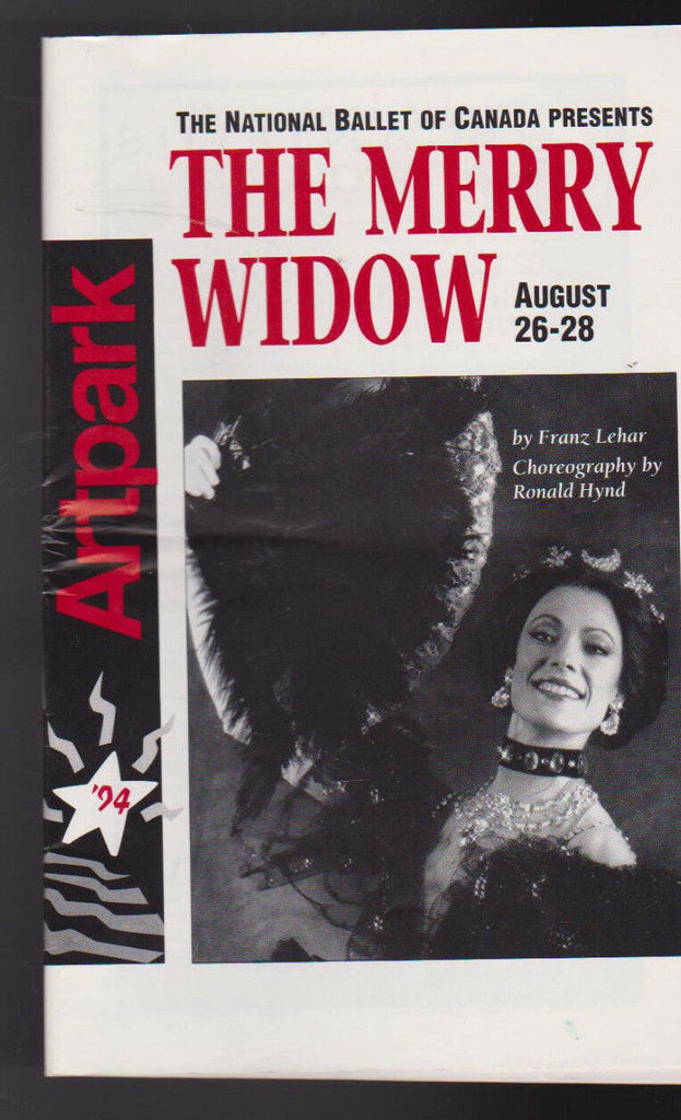 The Merry Widow National Ballet of Canada Artpark Program August 1994