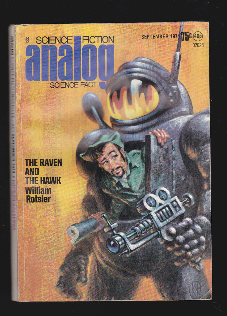 Analog Magazine September 1974 William Rotsler Alan Brennen George M Ewing
