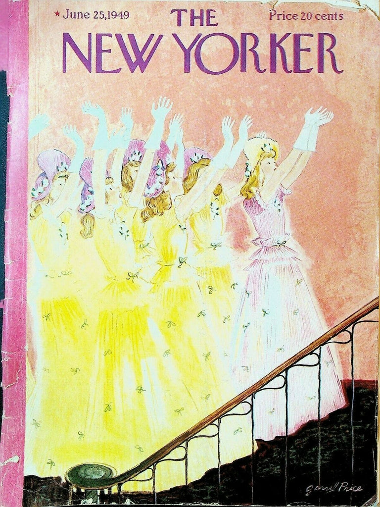 New Yorker Magazine June 25 1949 Charles Addams Peter Arno Garrett Price