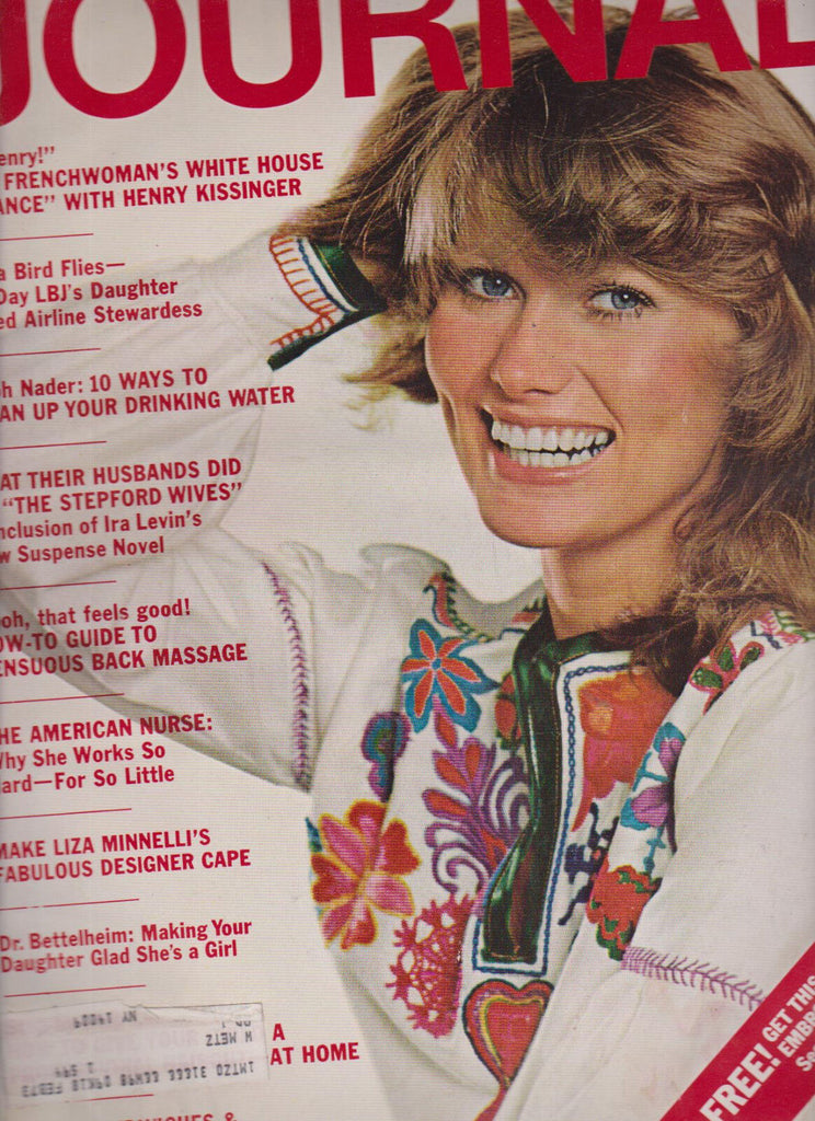 Ladies Home Journal August 1972 Maud Adams Liza Minnelli Ralph Nader