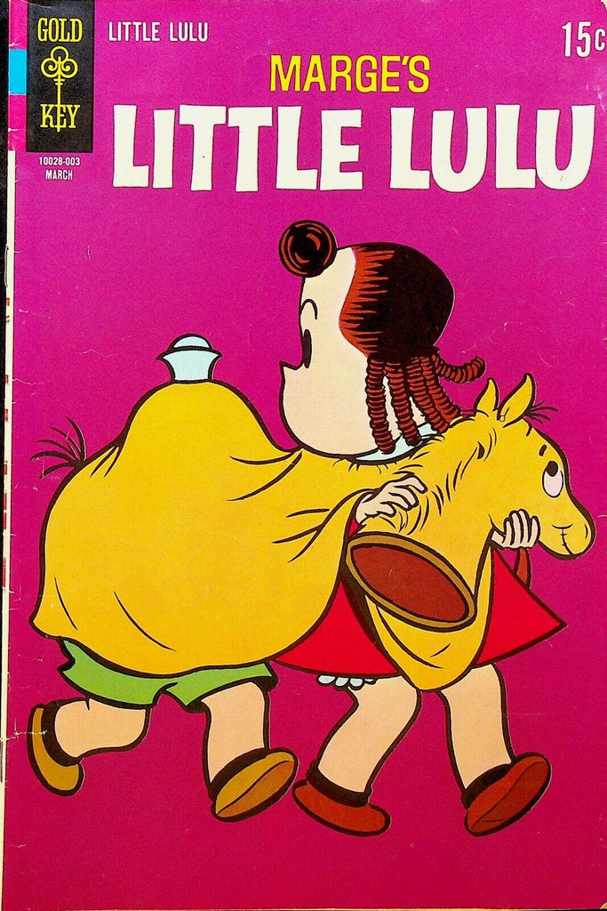 Little Lulu 195 Gold Key 1970 Horse Costume