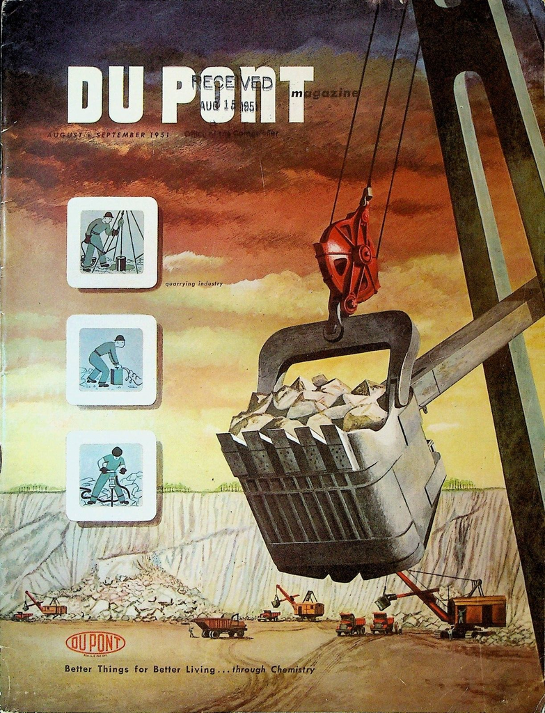 Du Pont Magazine August 1951 National Flying Farmers Association